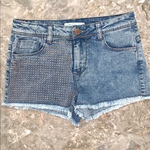 Love Fire Beaded Shorts